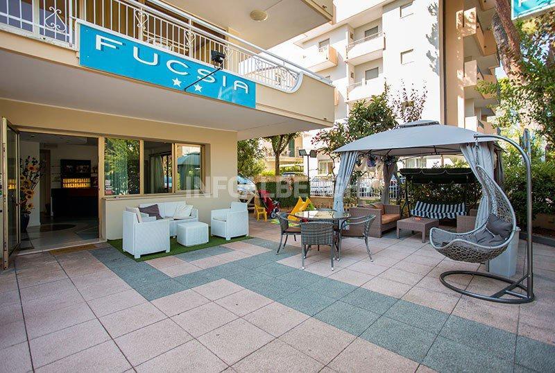 Hotel Fucsia Riccione Zewnętrze zdjęcie